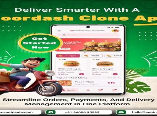 DoorDash Clone Script by SpotnEats – Smart Food Delivery Launch Solution