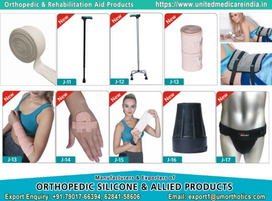 Orthopedic Aids Products, Rehabilitation Aids Products, Body support Belts & Braces Manufacturers Ex