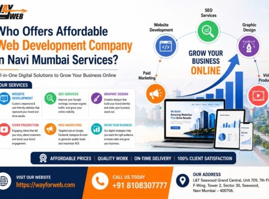 Who Offers Affordable Web Development Company in Navi Mumbai Services?