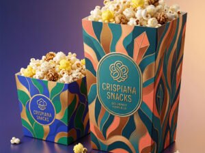 Custom Popcorn Boxes | Premium Printed Popcorn Packaging