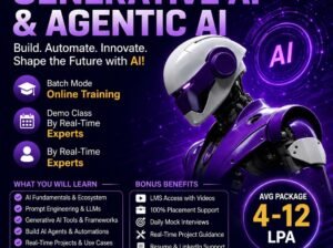 Best Generative AI and Agentic AI Online Training In Ameerpet