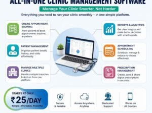 Clinic Management Software for Modern Healthcare Practices
