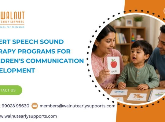 Expert Speech Sound Therapy Programs for Children’s Communication Development