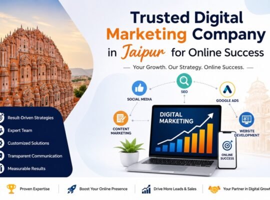 Best Digital Marketing Agency in Jaipur for Business Expansion