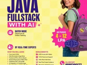 Full Stack Java with AI Online Training In Hyderabad
