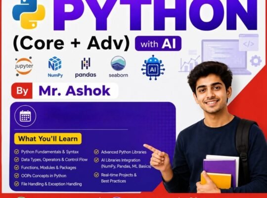 Full Stack Python with AI Online Training In Hyderabad