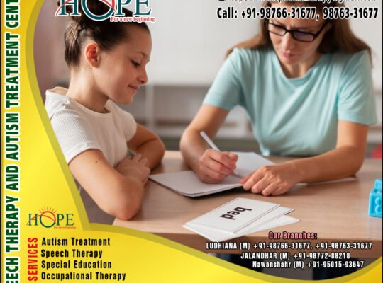 Hope Centre for Autism Treatment, Speech Therapy, Hearing Aid Centre for Kids & Children in Ludhiana