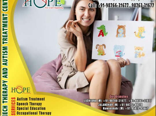 Hope Centre for Autism Treatment, Speech Therapy, Hearing Aid Centre for Kids & Children in Ludhiana