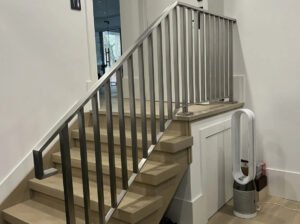 Indoor Glass Railings for Stairs | Custom Glass Railing Systems