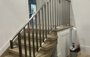 Indoor Glass Railings for Stairs | Custom Glass Railing Systems