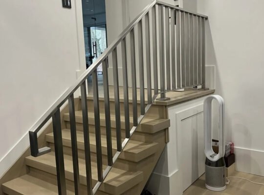 Indoor Glass Railings for Stairs | Custom Glass Railing Systems