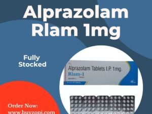 Order Alprazolam RLAM 1mg Tablets Online – Reliable Relief for Panic