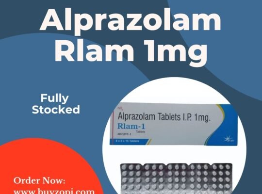 Order Alprazolam RLAM 1mg Tablets Online – Reliable Relief for Panic