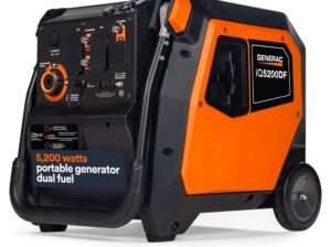Generac 5200-Watt Starting / 3900-Watt Running Dual Fuel Portable Inverter Generator