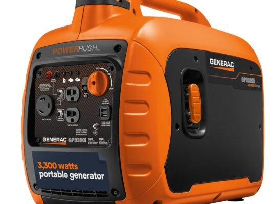 Generac GP Series 3300-Watt Starting Portable Generator with PowerRush™ Technology