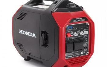 Honda EU3200IAN 3200-Watt Portable Inverter Generator – Gasoline Single Fuel
