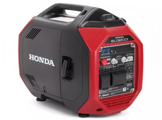 Honda EU3200IAN 3200-Watt Portable Inverter Generator – Gasoline Single Fuel