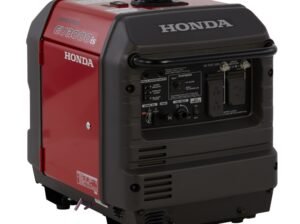 Honda Eu 3000-Watt Portable Inverter Generator – Gasoline Single Fuel with Electric Start