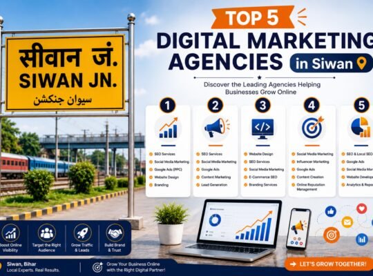 Top 5 Digital Marketing Agencies in Siwan | Best Digital Marketing Companies