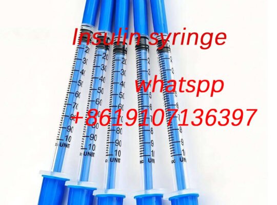 customized insulin syringe pink,purple color 1ml 0,5ml