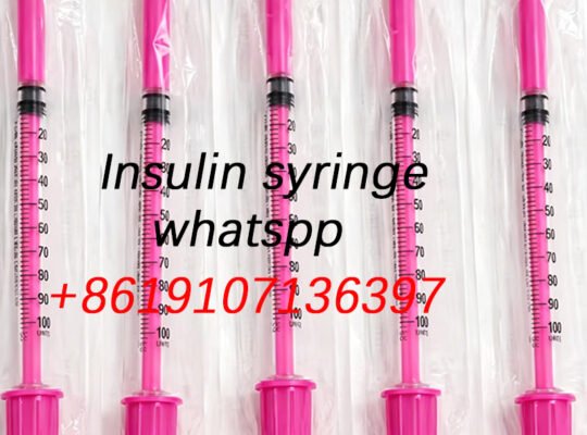 customized insulin syringe pink,purple color 1ml 0,5ml